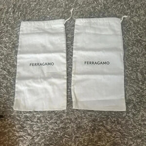Ferragamo White  Dust Bags